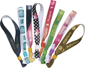 Bracelet en PET recyclé avec sublimation sur une face personnalisable