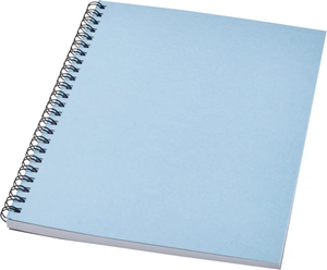 Carnet de notes recyclé à spirales Desk-Mate® A5 coloré personnalisable