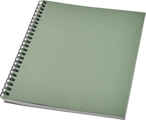 Carnet de notes recyclé à spirales Desk-Mate® A5 coloré personnalisable