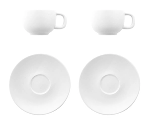 Set de tasses à cappuccino 2 tasses 200ml personnalisable