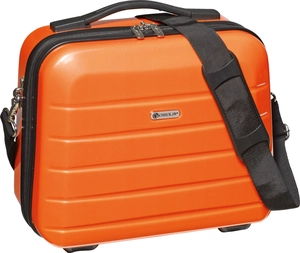 Valise cosmétique avec fermeture à combinaison - trousse de toilette trolley personnalisable