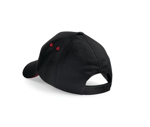 Casquette 5 panneaux bicolore - Taille réglable Rip-Strip® personnalisable