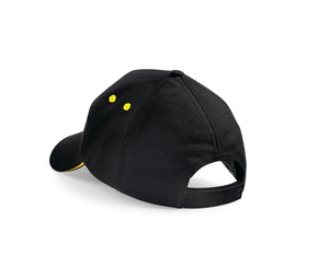 Casquette 5 panneaux bicolore - Taille réglable Rip-Strip® personnalisable