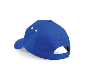 Casquette 5 panneaux bicolore - Taille réglable Rip-Strip® personnalisable