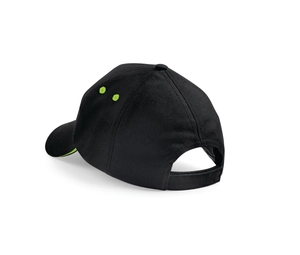 Casquette 5 panneaux bicolore - Taille réglable Rip-Strip® personnalisable