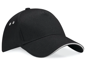 Casquette 5 panneaux bicolore - Taille réglable Rip-Strip® personnalisable
