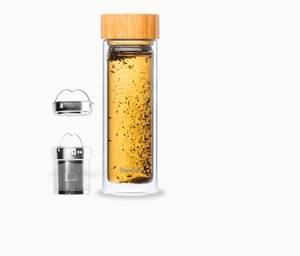 Théière en verre QWETCH - 430 ml personnalisable