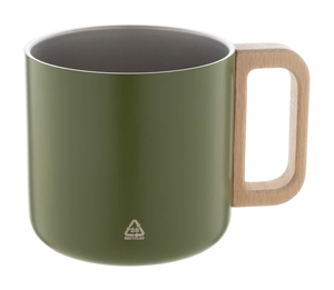 Mug en acier inoxydable recyclé à double paroi 350 ml personnalisable
