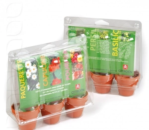 Kit de plantation mini serre personnalisable