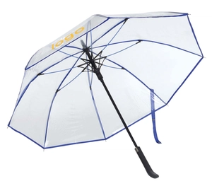 Parapluie automatique transparent VIP Ø103 cm personnalisable