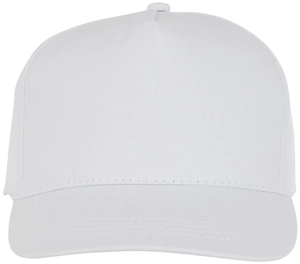 Casquette 5 panneaux avec fermeture velcro - Panneau frontal renforcé personnalisable