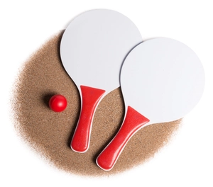 Raquettes de plage avec balle - Jeu tennis de plage personnalisable