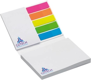 Post-it avec couverture souple - Notes Adhésives personnalisable