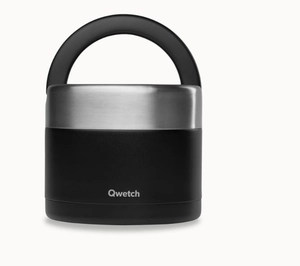 Boîte repas avec poignée isotherme QWETCH - 850 ml personnalisable