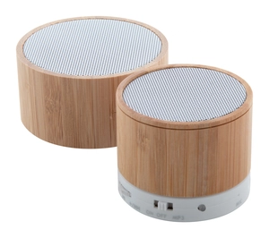 Enceinte Bluetooth en bambou KALTUN  personnalisable