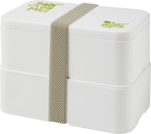 Lunchbox 2 compartiments de 700 ml - boite à déjeuner personnalisable