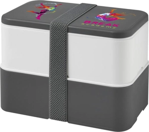 Lunchbox 2 compartiments de 700 ml - boite à déjeuner personnalisable