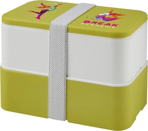 Lunchbox 2 compartiments de 700 ml - boite à déjeuner personnalisable