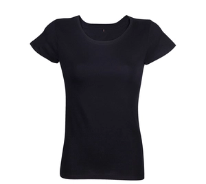 T shirt Femme slim fit manche courte - coton Bio personnalisable