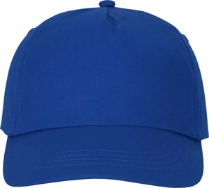 Casquette 5 panneaux avec fermeture velcro - Œillets brodés personnalisable