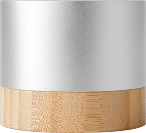 Enceinte Bluetooth en bambou et aluminium recyclé - 3W personnalisable