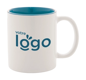 Mug en céramique 350 ml au design épuré - livré boite cadeau personnalisable