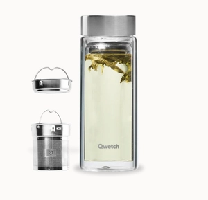 Théière en verre QWETCH - 320 ml personnalisable