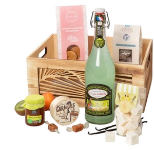 Coffret gourmand PARTAGE DE DOUCEURS personnalisable