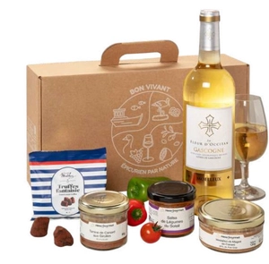 Coffret gourmand EPICURIEN - Box cadeau personnalisable