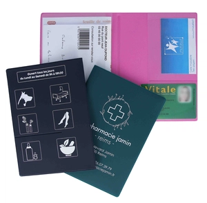 Garde-ordonnances portefeuille 1 carte personnalisable