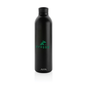 Bouteille isotherme 1l en acier recyclé certifié RCS personnalisable