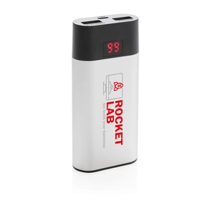 Powerbank 4000 mAh avec affichage LED personnalisable