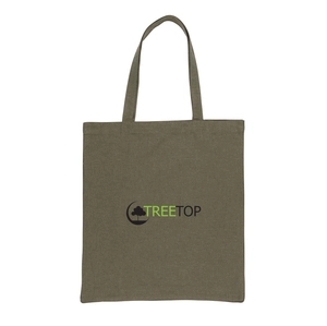 Tote bag en coton recyclé avec fond amovible personnalisable