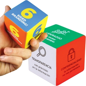 Anti-Stress Cube 100% personnalisable personnalisable