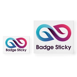 Badge STICKY personnalisable