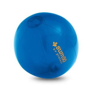 Ballon de plage gonflable translucide personnalisable