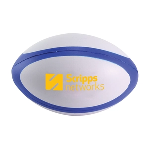 Ballon de Rugby Anti-Stress Bicolore ou Tricolore personnalisable