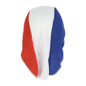 bandana tricolore - supporter évènement sportif personnalisable