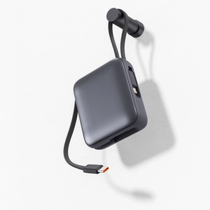 Batterie de secours avec 2 câbles - 10 000 mAh personnalisable