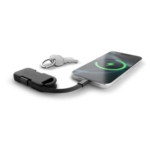 Batterie externe de secours ultra-compacte de 1 000 mAh conçue pour votre porte-clés personnalisable