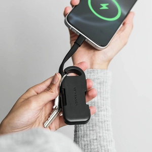 Batterie externe de secours ultra-compacte de 1 000 mAh conçue pour votre porte-clés personnalisable
