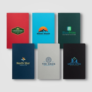 Bloc-notes à couverture souple FSC® – Ligné – A5