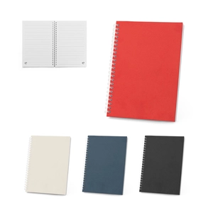 Bloc-notes A5 avec couverture souple, fabriqué à partir de papier 100 % recyclé