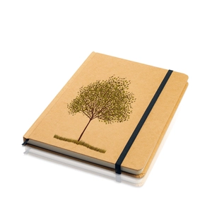 Bloc notes A5,carnet en carton recyclé personnalisable