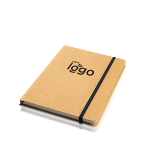 Bloc notes A6, carnet en carton recyclé personnalisable