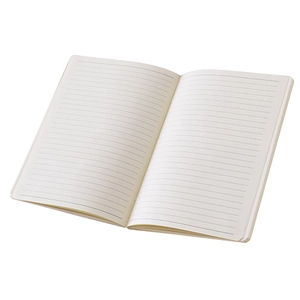 Bloc notes doublé A5, carnet couverture rigide personnalisable