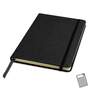 Bloc notes doublé A5, carnet couverture rigide personnalisable