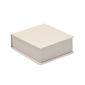 Bloc post-it en carton de lait recyclé - 200 feuilles personnalisable