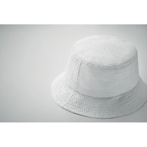 Bob chapeau en paille de papier personnalisable