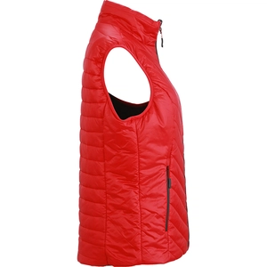 Bodywarmer Femme matelassé avec poche intérieure zippée personnalisable